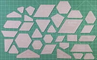 New Hexagon Acrylic Template Set