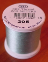 Pale Aqua Silk Applique Thread (#205)