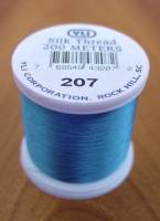 Electric Blue Silk Applique Thread (#207)