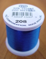 Ocean Blue Silk Applique Thread (#208)
