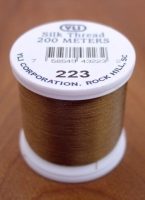 Taupe Silk Applique Thread (#223)