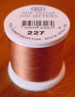 Pale Copper Silk Applique Thread (#227)