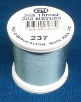 Dusty Blue Silk Applique Thread (#237)