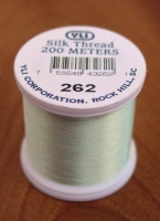 Palest Mint Silk Applique Thread (#262)
