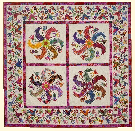 Princess Feathers Quilt 475x460