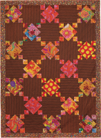 Plums and Ginger - Kaffe Fassett - Quilts in Wales - Pg89-pl