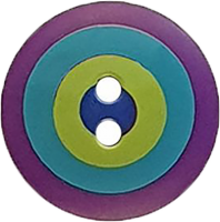 KF Button - Target Violet 15mm