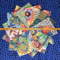 Snow Leopard Treasure Island 1/2-yard Bundle