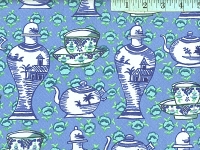 Blue Delft Pots