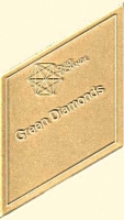 Green Diamonds Template