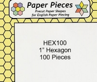 1 Inch Hexagon Paper Pieces