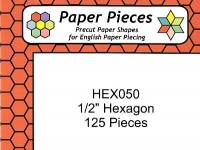Half Inch Paper Hexagons