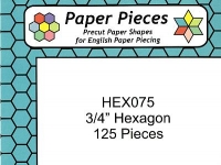 Three Quarter Inch Paper Hexagons