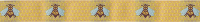 Honeybee on Honeycomb Ribbon