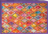 Kaffe Fassett Diamond Quilt Puzzle 2