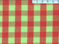 Red Checkerboard Ikat