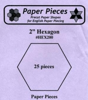 2 Inch Hexagon Paper Pieces