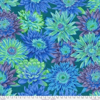 Tropical Water Lilies Blue (AUG 2023)