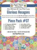Glorious Hexagons Paper Pieces Pack #07