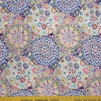 Millefiore Pastel Sateen 108 inches wide
