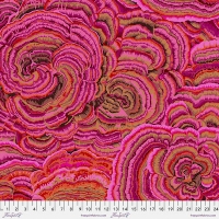 Tree Fungi Pink Sateen 108 inches wide 2