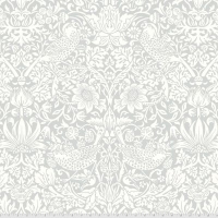 Strawberry Thief Silver 108-inch Wide Backing Fabric 2