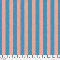 Salmon Wide Shot Cotton Stripe