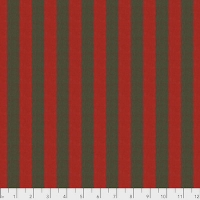 Chestnut Wide Shot Cotton Stripe