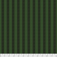 Seaweed Narrow Shot Cotton Stripe