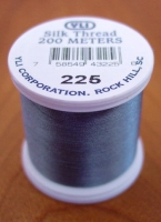 Medium Blue Green Silk Applique Thread (#225)