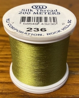 Chartreuse Silk Applique Thread (#236)