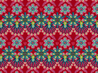 Plumettes Rouge by Odile Bailloeul